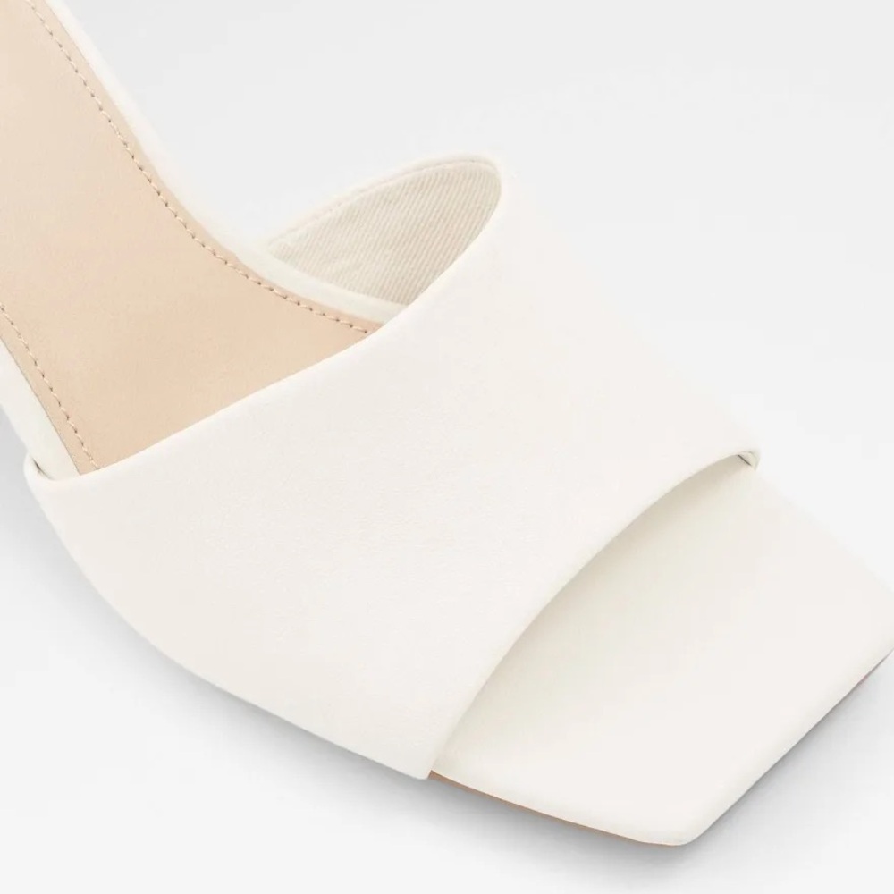 Aldo Velalith Open Toe Leather Heeled Sandal